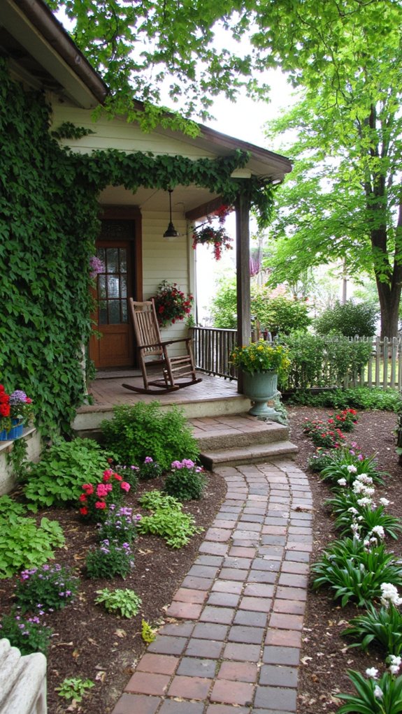 charming garden pathways welcome