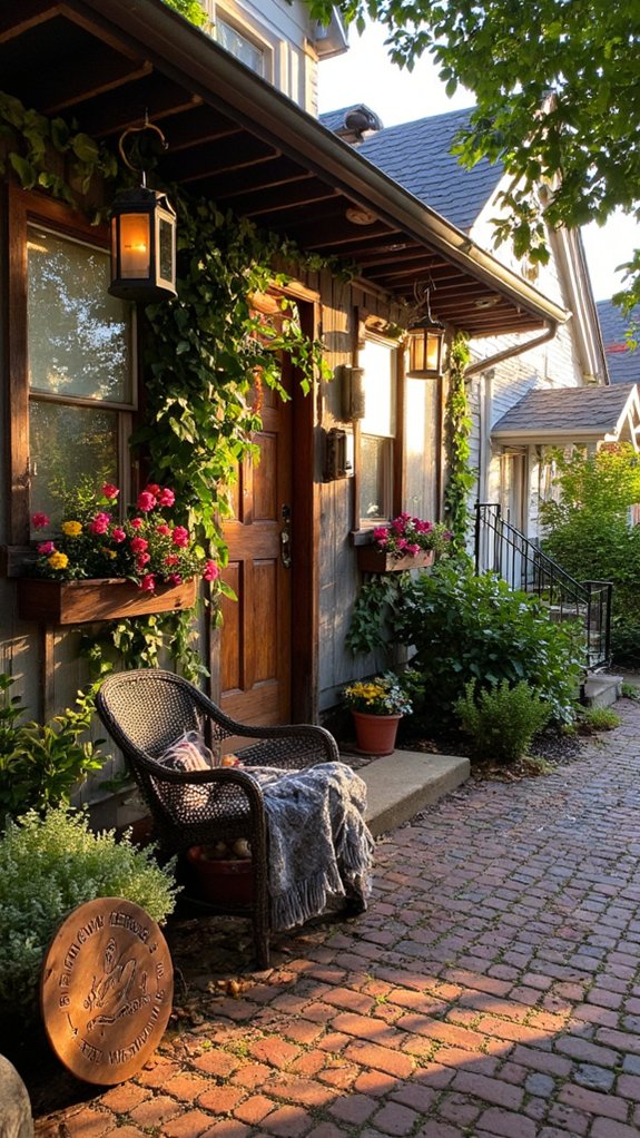 charming lanterns create ambiance