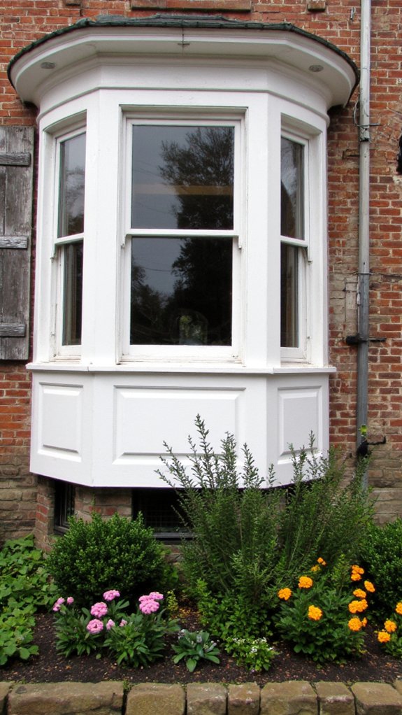 charming light filled bay window
