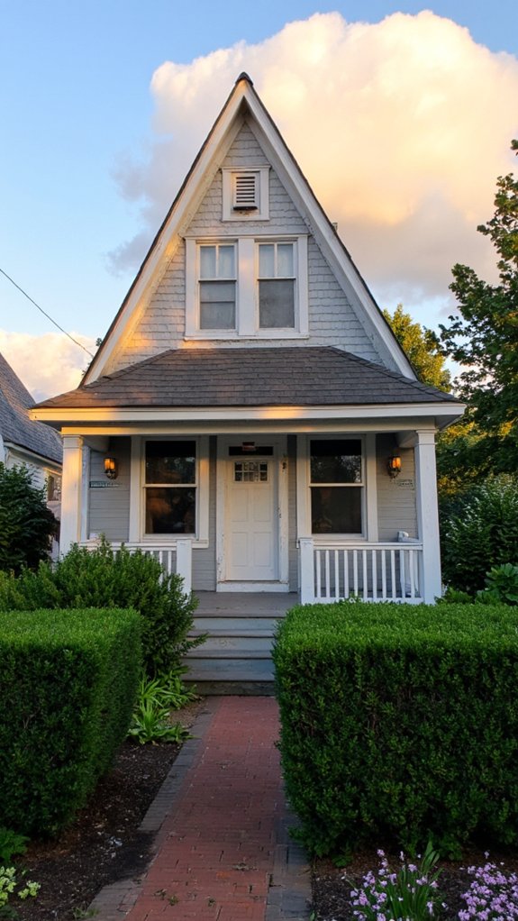 charming modern a frame cottage