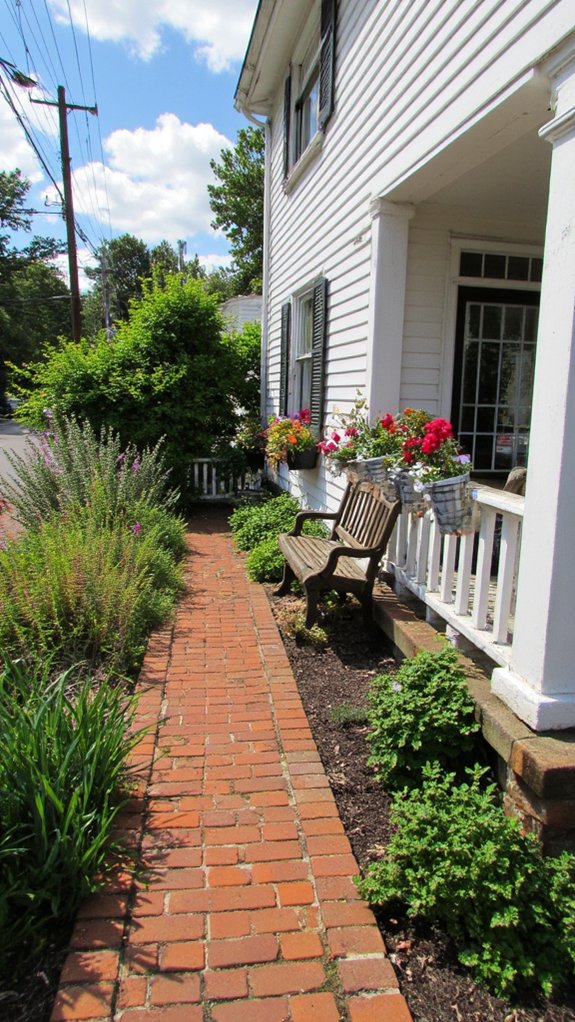 charming natural stone pathway