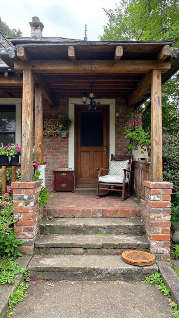 charming open air porch retreat