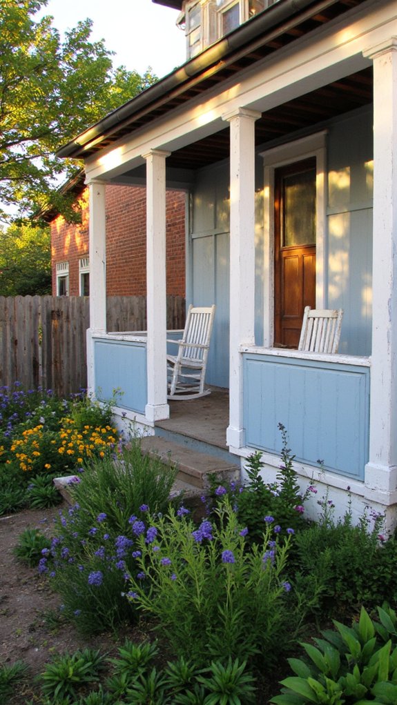 charming painted cottage exteriors
