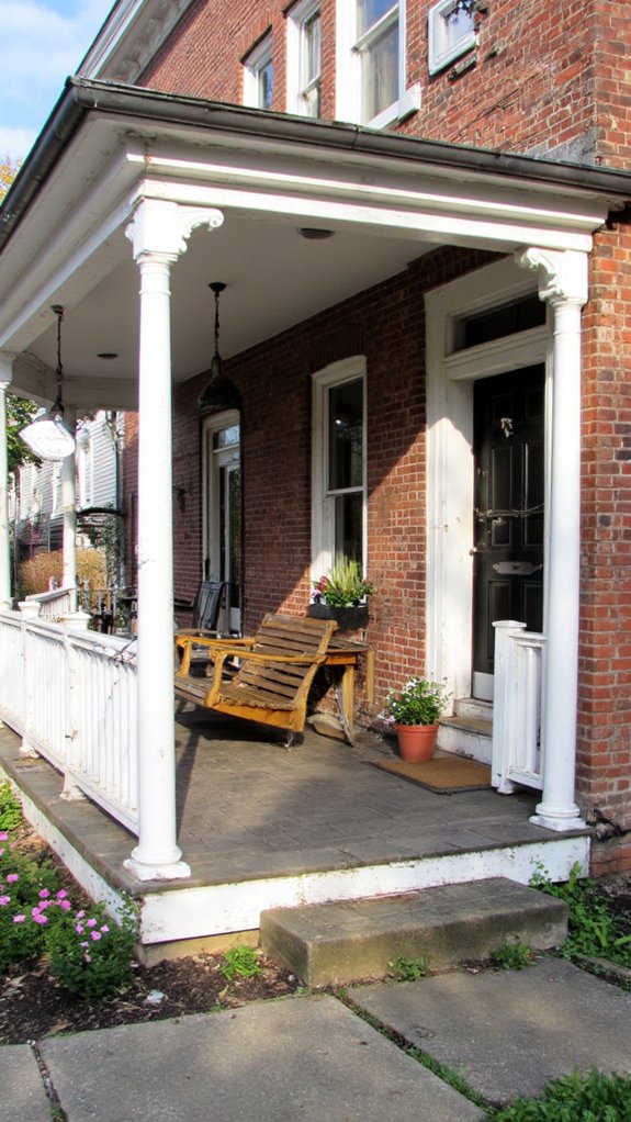 charming porch enhances curb appeal