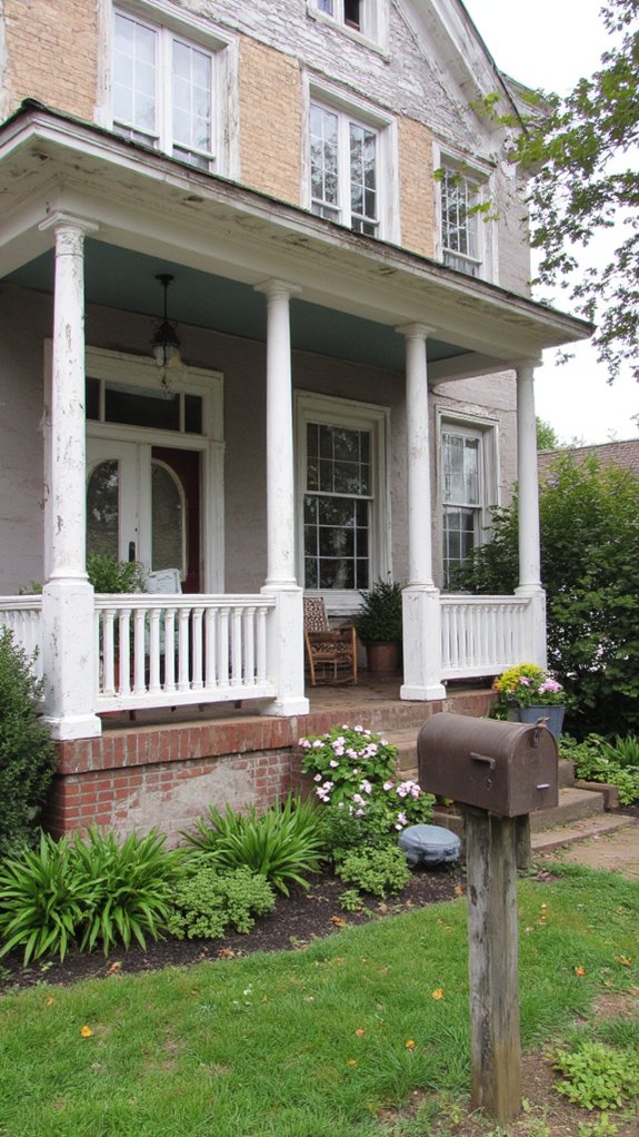 charming porches and balustrades