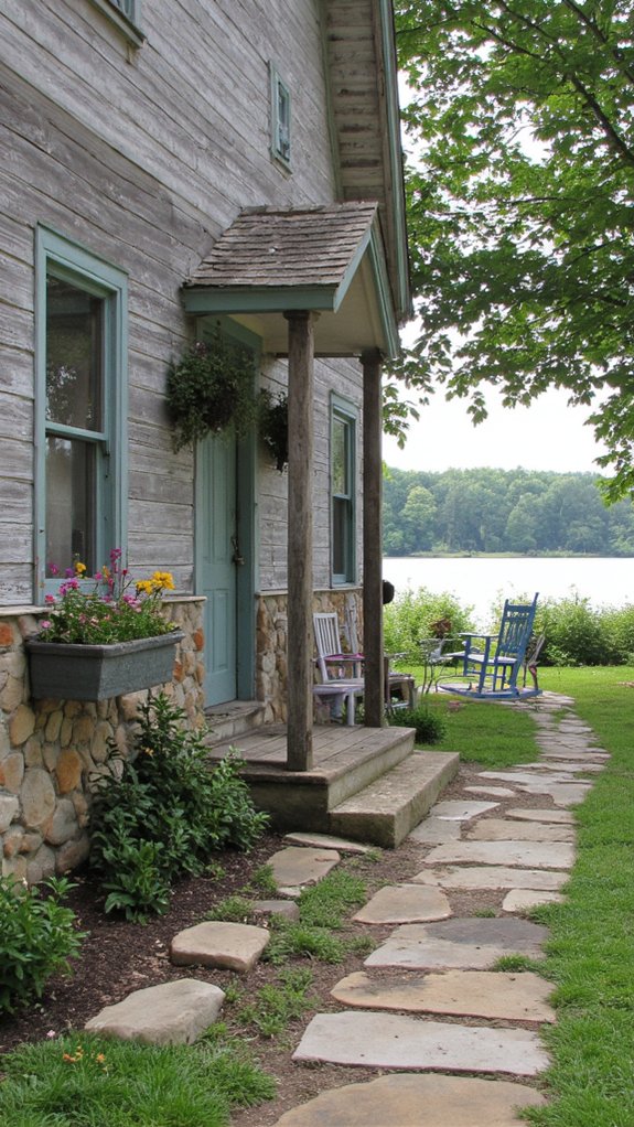 charming rustic lake retreat