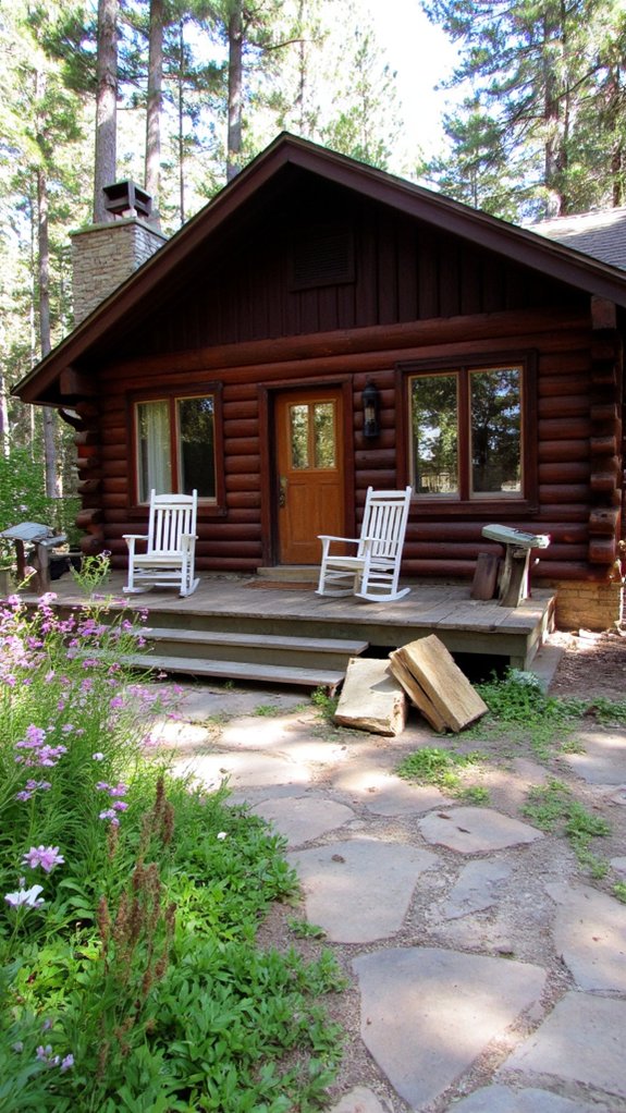 charming rustic woodland retreat