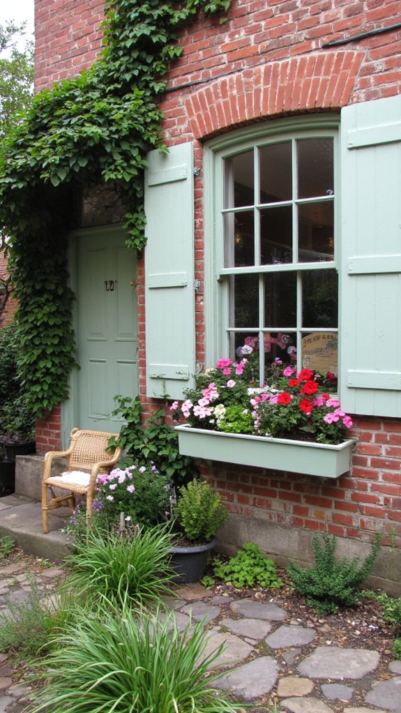 charming seasonal window boxes