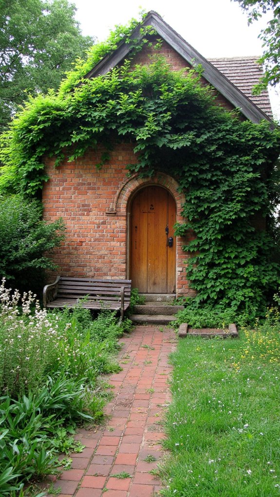 charming vintage brick cottage