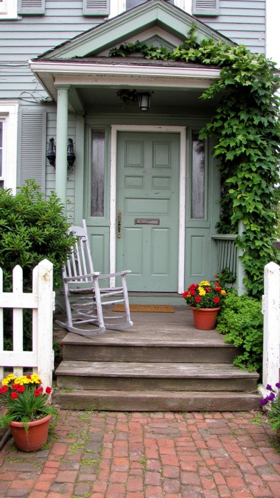 charming vintage distressed door