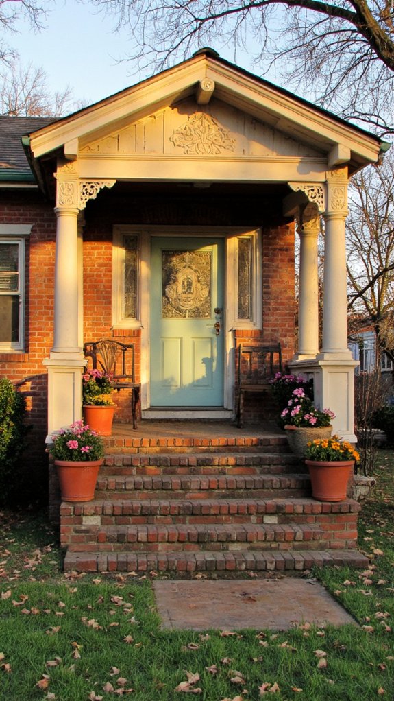 charming welcoming home entrance