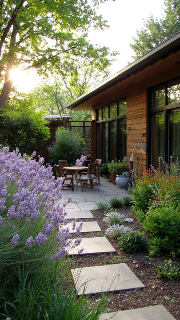 charming wildflower rustic retreat