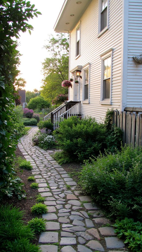 charming winding garden paths