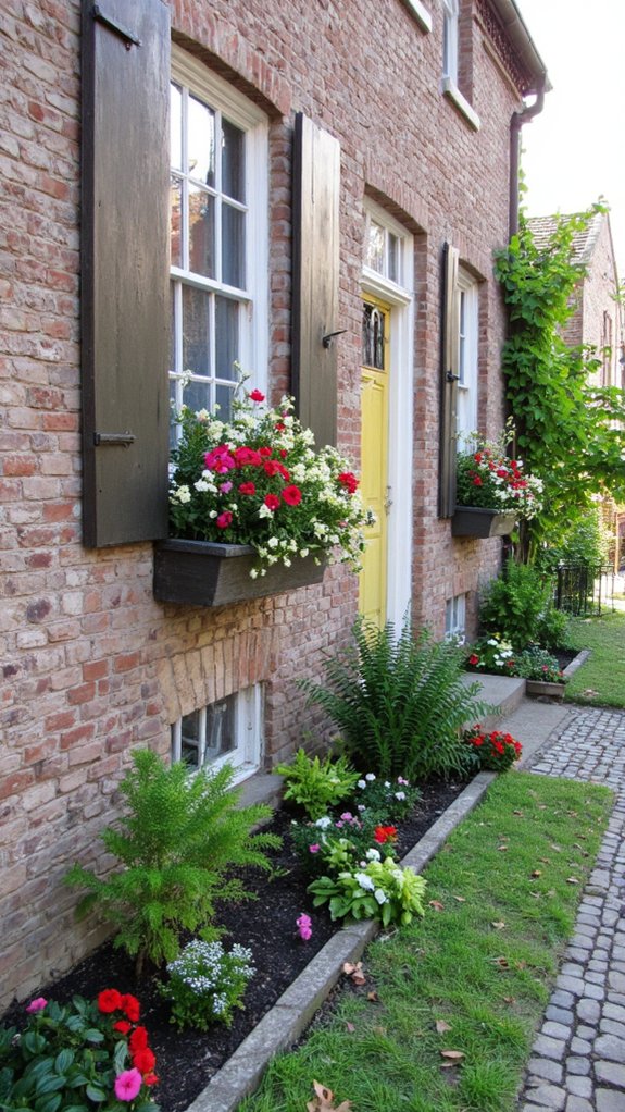 charming window boxes enhance appeal
