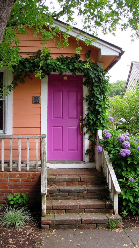 cheerful cottage color combination
