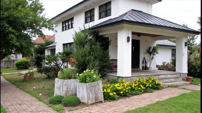 chic black and white exteriors