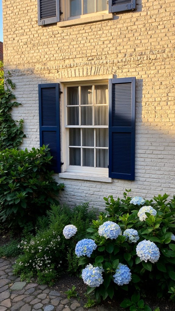 classic shutters enhance charm