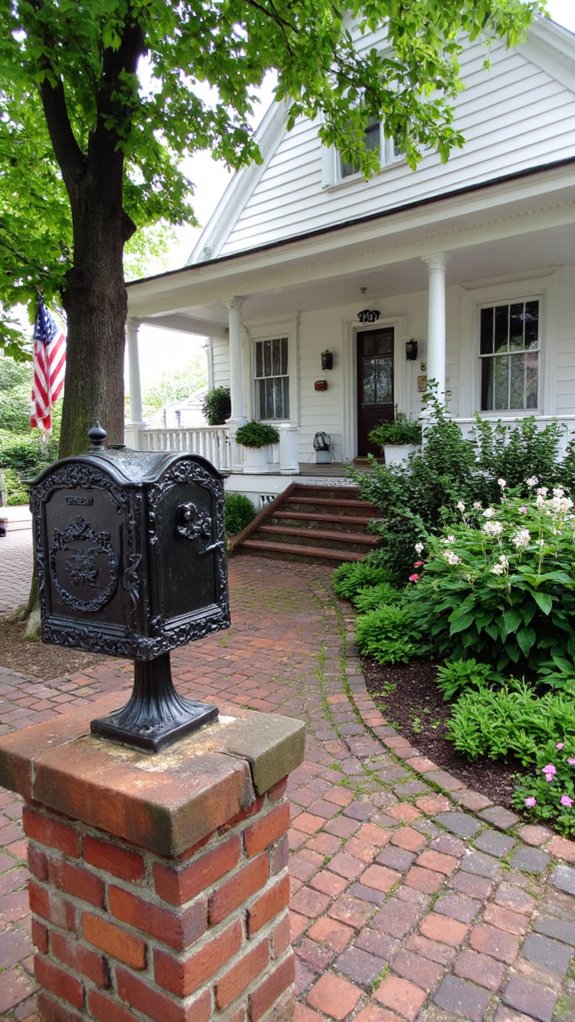 classic vintage mailbox appeal