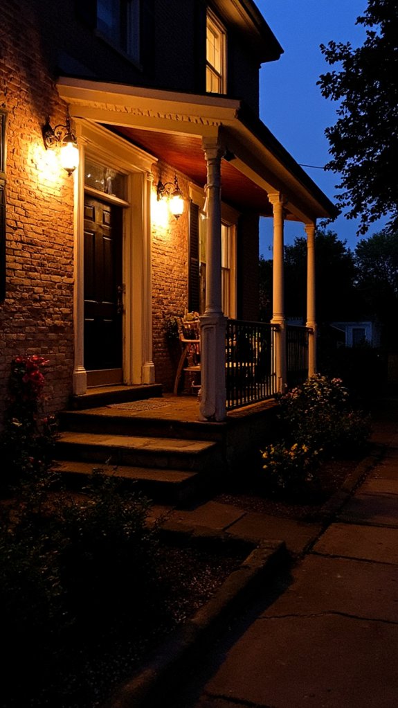 classic wall lantern charm