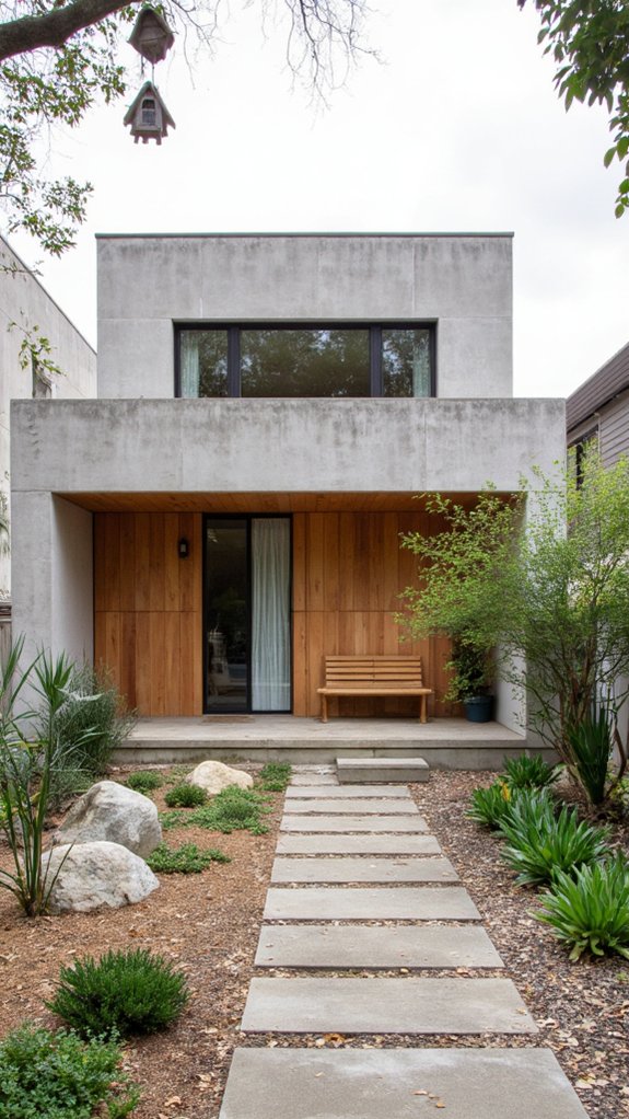 clean lines and tranquility