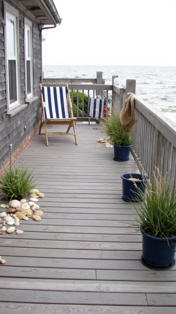 coastal retreat with nautical elements