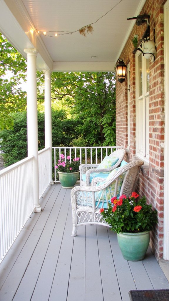 coastal serene porch retreat