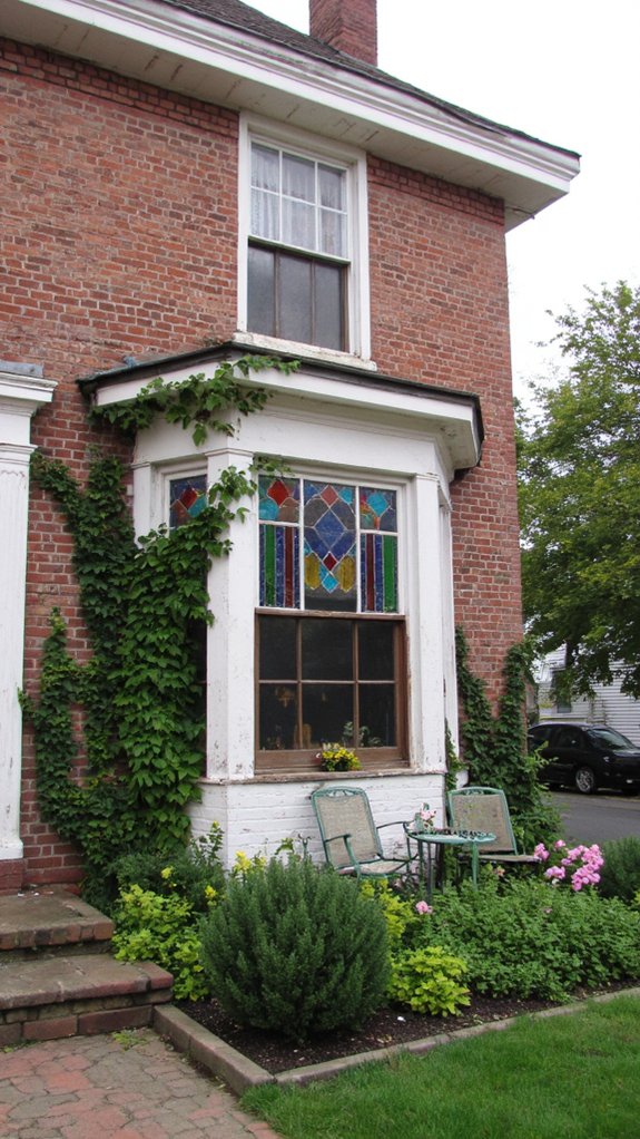colonial architecture s elegant windows