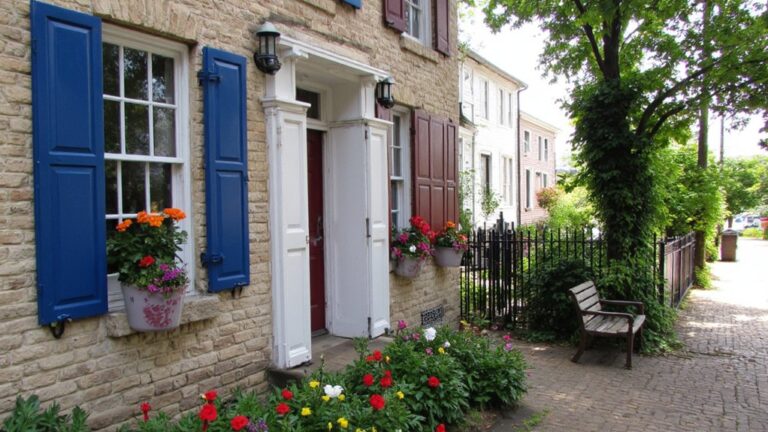 20 Colonial House Exterior Shutters That Complete The Look colonial house shutter styles