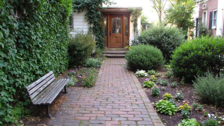 18 Colonial House Exterior Walkway Ideas That Lead Up Beautifully colonial house walkway designs