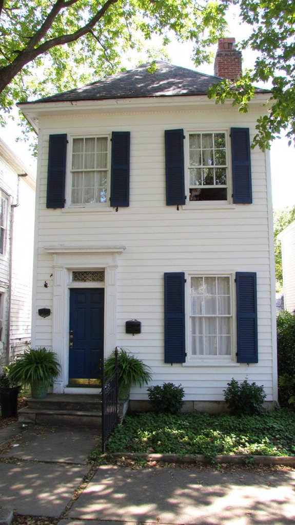 colonial revival shutter charm