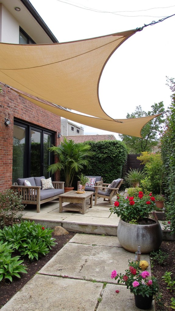 comfortable outdoor shade solutions