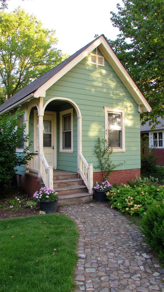 cottage aesthetics soft colors