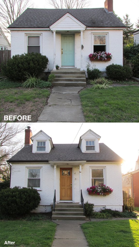 cottage exterior simple updates