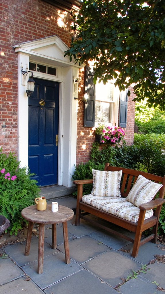 cozy bistro seating area