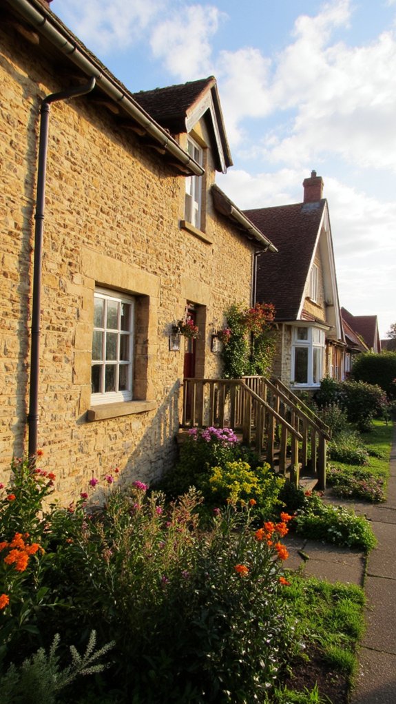 cozy charm with stone