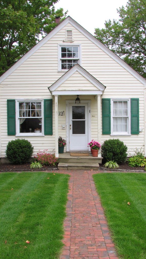 cozy cream colonial charm