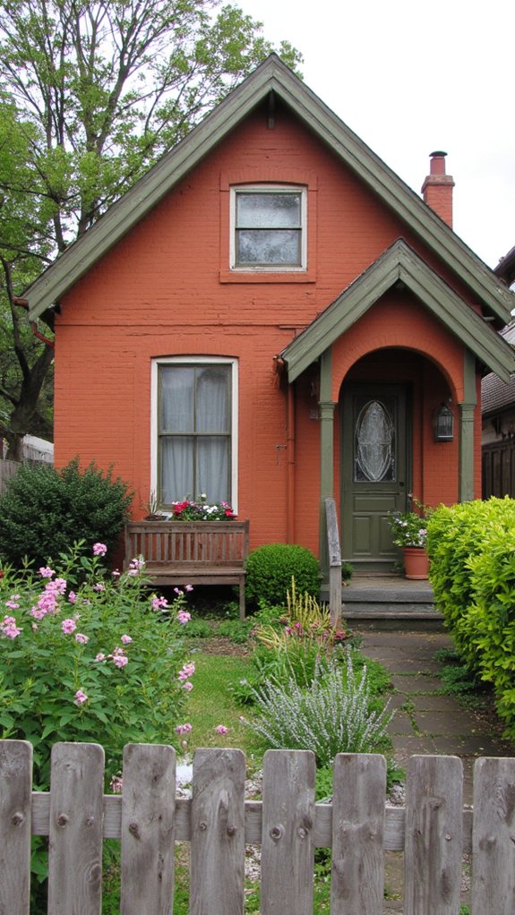 cozy earthy color combination