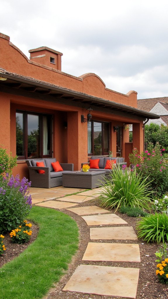 cozy earthy home enhancement