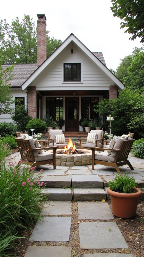 cozy evenings by fire