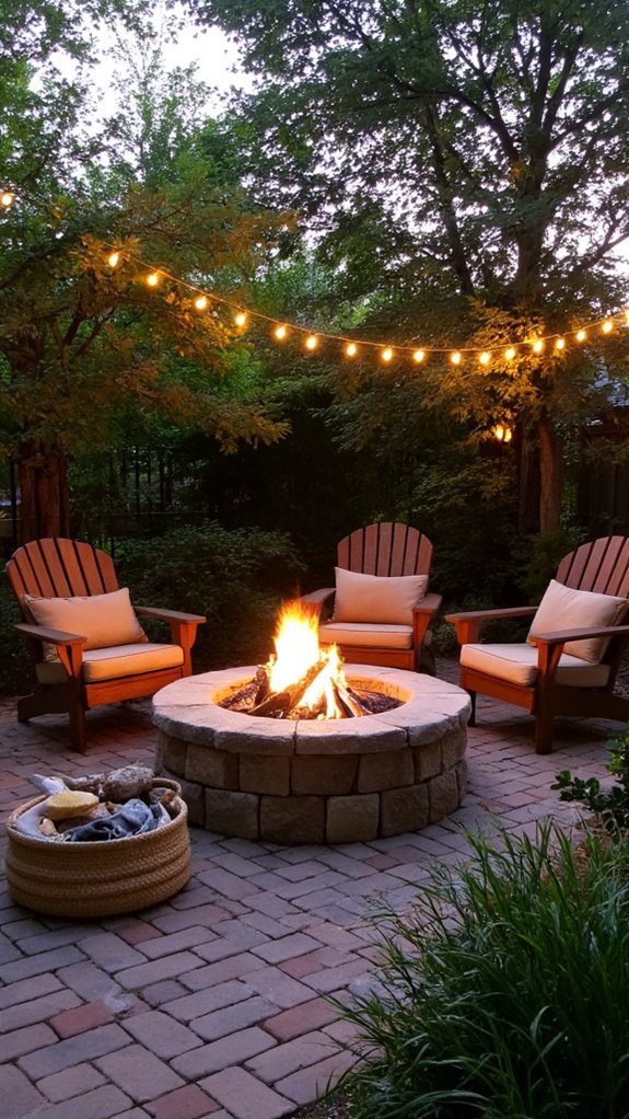 cozy fire pit gatherings