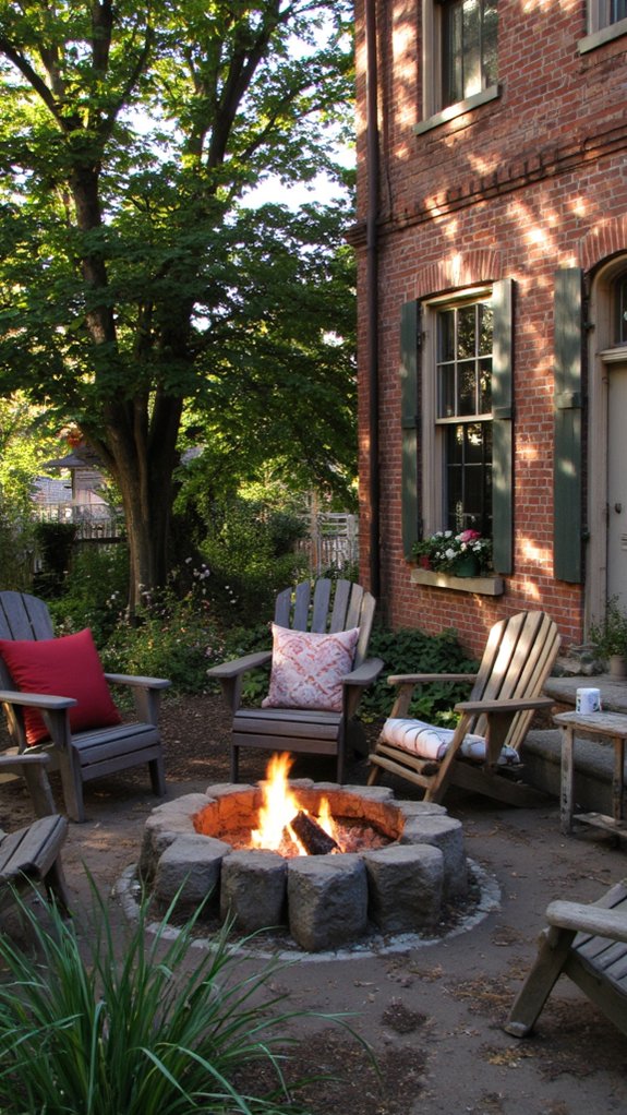 cozy fire pit gatherings