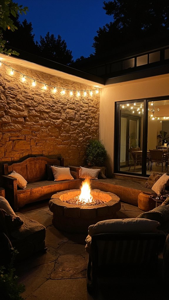 cozy fireside gathering memories