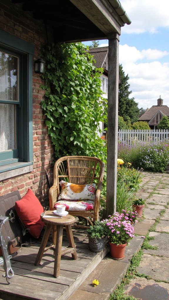 cozy garden retreat spaces