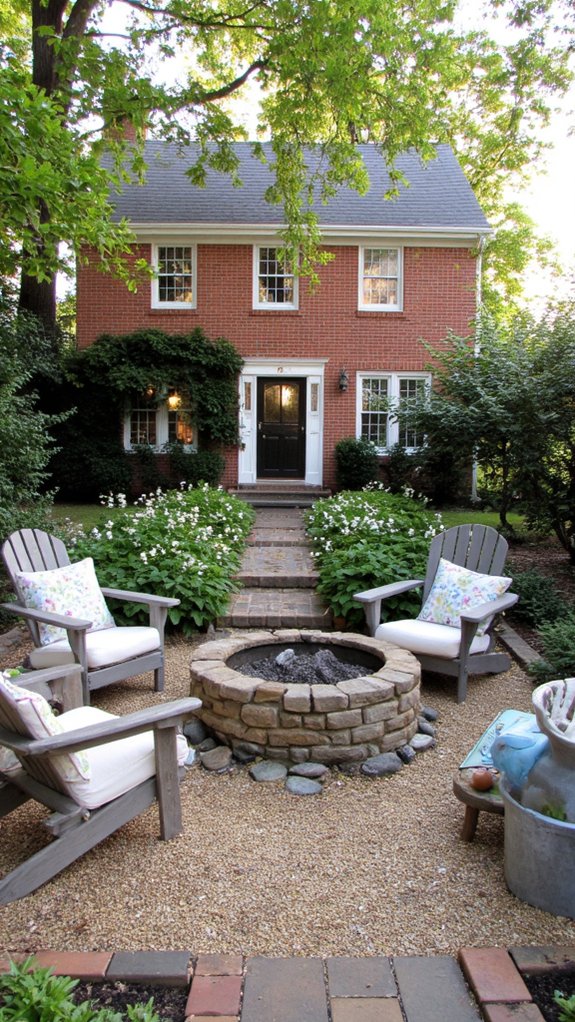 cozy gatherings around fire