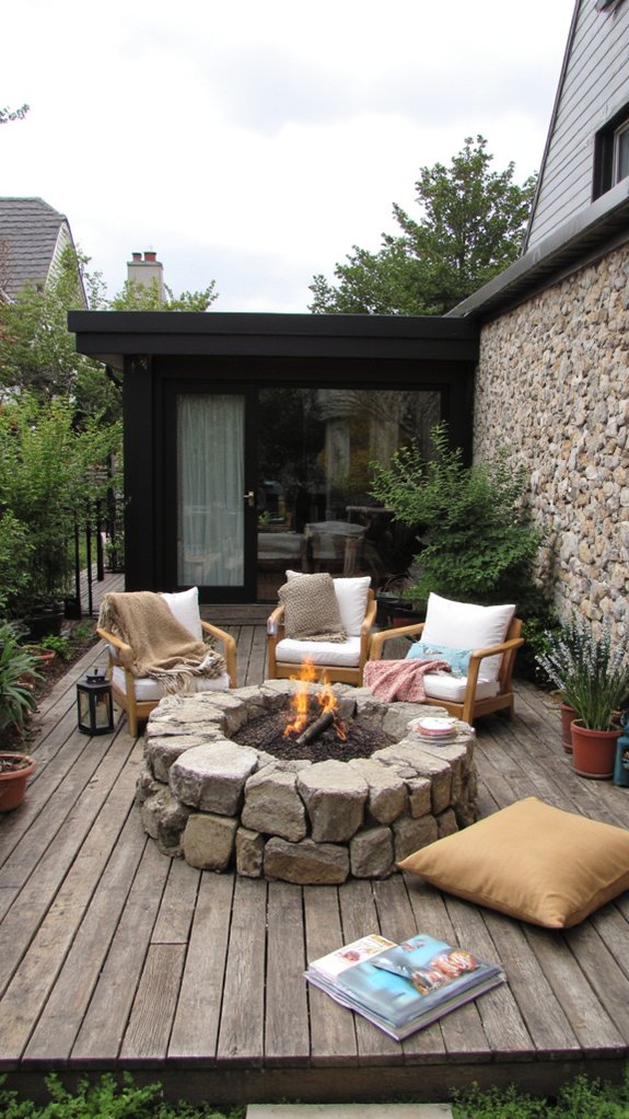 cozy multifunctional outdoor space
