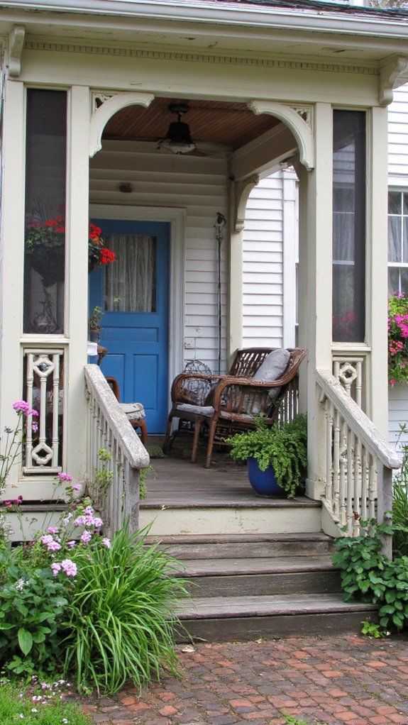 cozy outdoor relaxation space