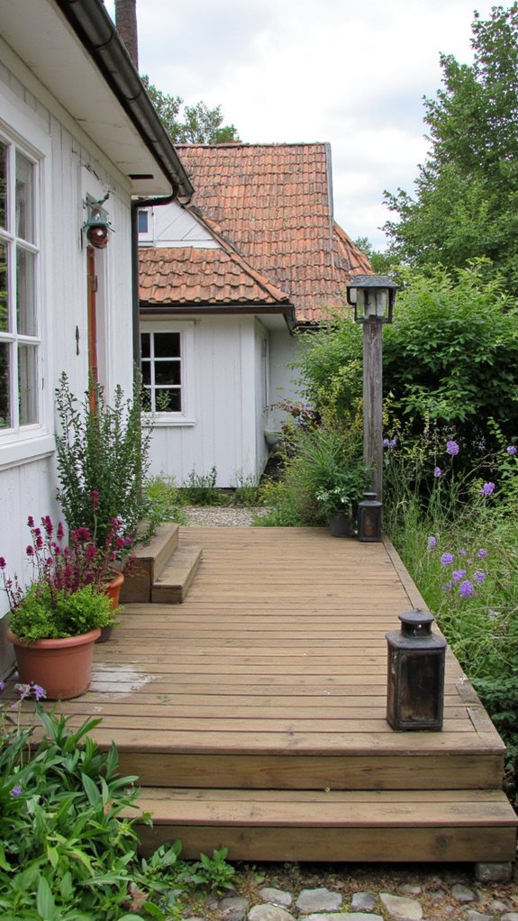 cozy outdoor relaxation spaces