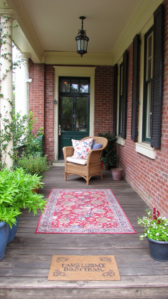 cozy outdoor seating enhancement