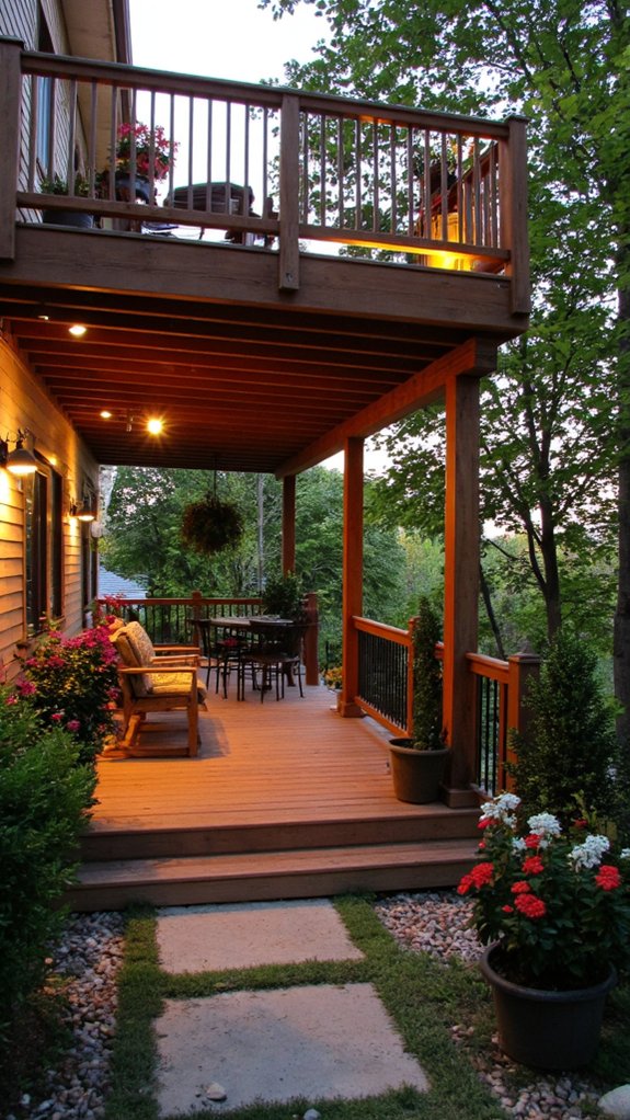 cozy under deck lighting solutions