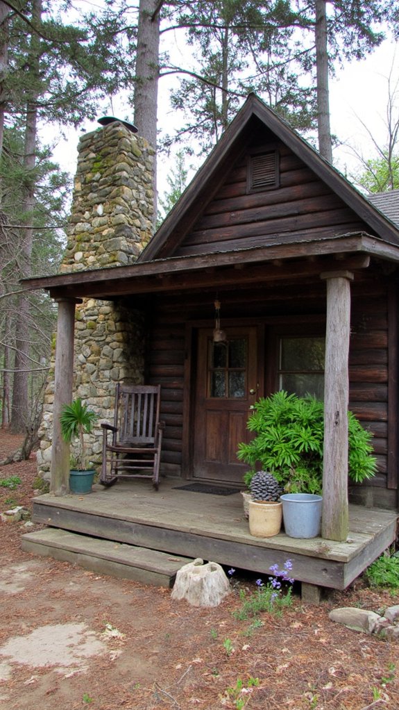 cozy vintage cabin retreat